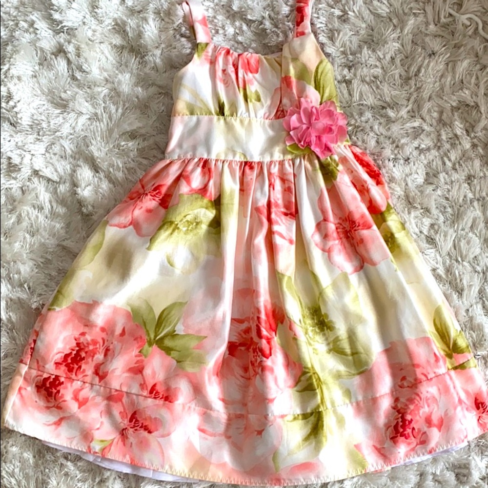 Sweet Heart Rose Floral Dress
